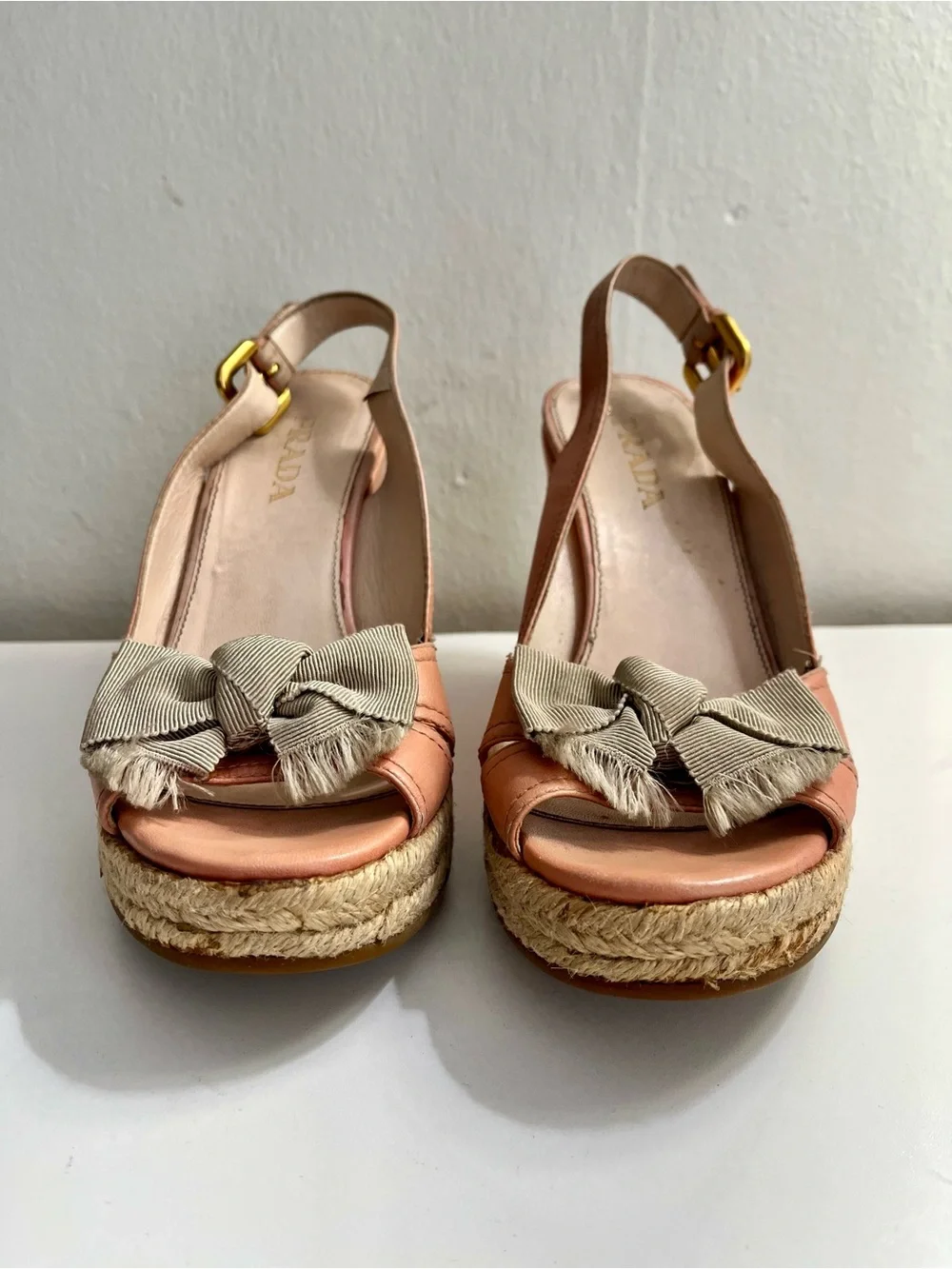 Prada authentic espadrille